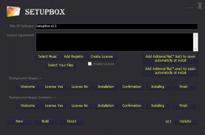 SetupBox - náhled