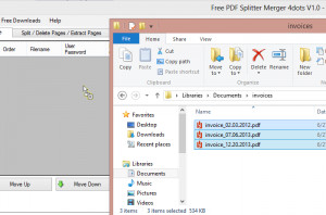 Free PDF Splitter Merger 4dots - náhled