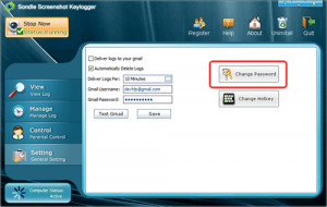 Sondle Screenshot Keylogger - náhled