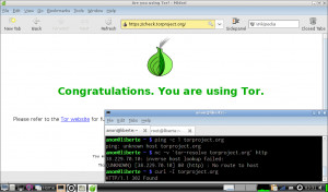 Liberté Linux - náhled