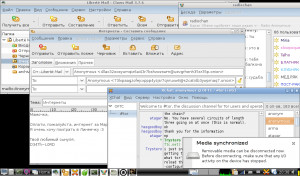 Liberté Linux - náhled