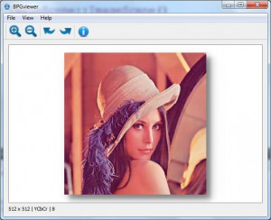 BPGviewer - náhled
