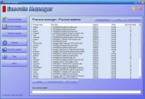Execute Manager - náhled