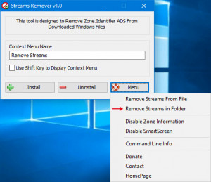 Streams Remover - náhled