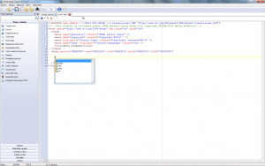 HTML editor Yugie - náhled
