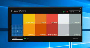 J Color Picker - náhled