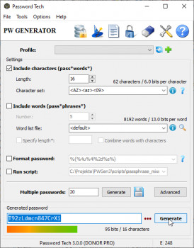 Password Tech - náhled