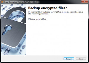 Avast Decryption Tool for TaRRak - náhled