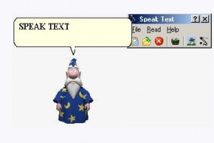 Speak Text - náhled