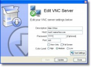 VNC Navigator - náhled