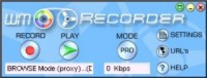 WM Recorder - náhled