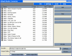 Xilisoft Audio Converter - náhled