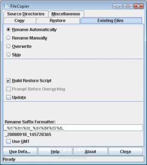 File Copier - náhled