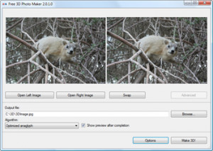 Free 3D Photo Maker - náhled