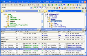 Advanced Directory Comparison and Synchronization - náhled