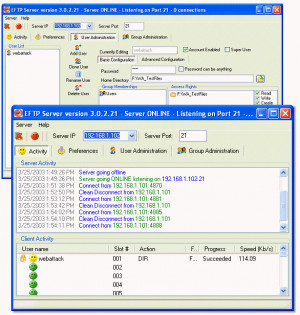 Encrypted FTP - náhled