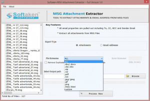 MSG Attachment Extractor - náhled