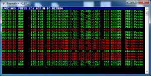 Firewall++ - náhled