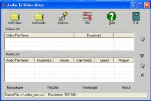 Audio To Video Mixer - náhled