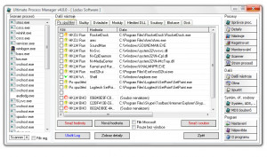 Ultimate Process Manager - náhled