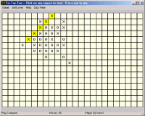 5-in-a-Row TicTacToe - náhled