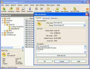CD Bank Cataloguer - náhled