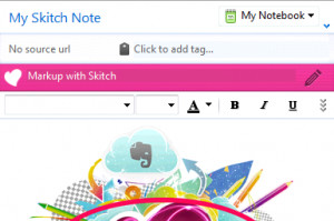Skitch - náhled