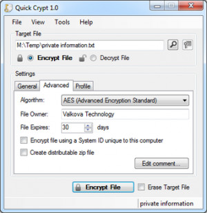 Quick Crypt - náhled