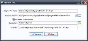 APK File Manager  - náhled