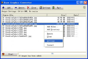 Easy Graphic Converter - náhled