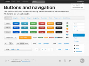 Twitter Bootstrap - náhled