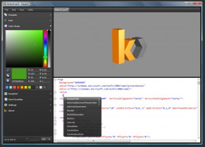 Kaxaml - náhled