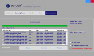 ViroFilT Pendrive Security - náhled