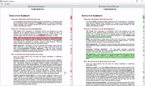 Draftable Compare - náhled