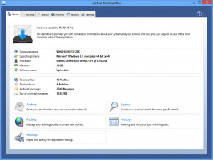MailShelf Pro - náhled