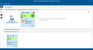 Dockit SharePoint Manager - náhled