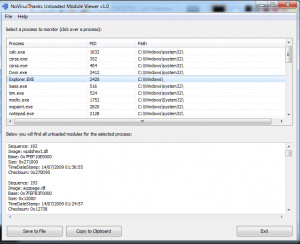 Unloaded Module Viewer - náhled