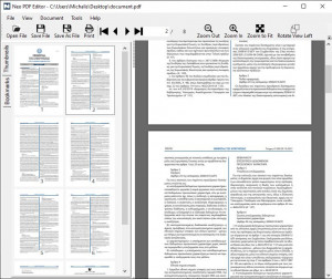 Neo PDF Editor - náhled