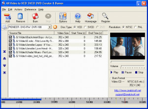All Video to VCD SVCD DVD Creator & Burner - náhled