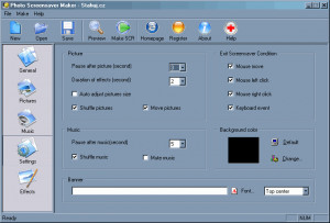 Photo Screensaver Maker - náhled