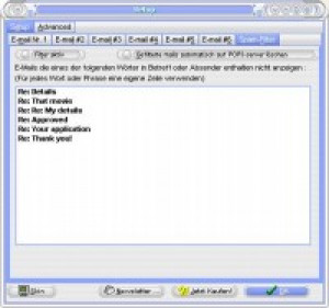 TickerMyMail - náhled