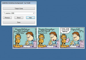 Garfield Desktop - náhled