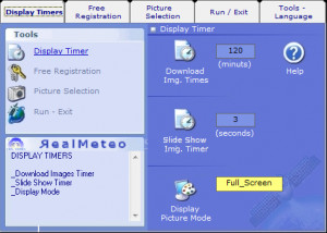 RealMeteo - náhled