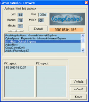 CompControl - náhled