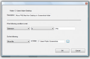 Belvedere Automated File Manager - náhled