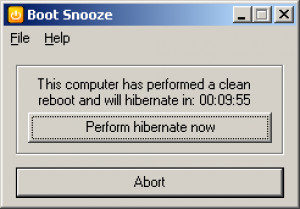 Boot Snooze - náhled