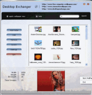 Desktop Echange - náhled