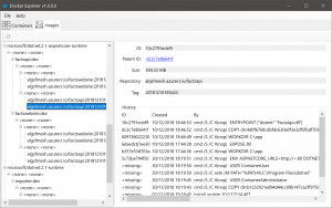 Docker Explorer - náhled