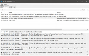 Docker Explorer - náhled