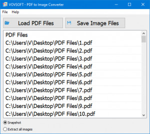 PDF to Image Converter - náhled